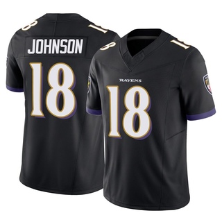 Limited Diontae Johnson Youth Baltimore Ravens Vapor F.U.S.E. Jersey - Black